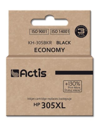 ACTIS Actis KH-305BKR Tusz (zamiennik do HP 305XL 3YM62A; Standard; 20 ml; czarny)