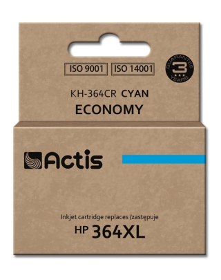 ACTIS Actis KH-364CR Tusz (zamiennik HP 364XL CB323EE; Standard; 12 ml; niebieski)