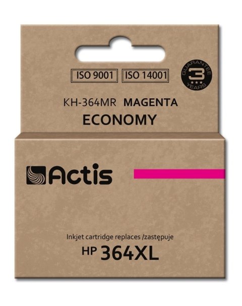 ACTIS Actis KH-364MR Tusz (zamiennik HP 364XL CB324EE; Standard; 12 ml; czerwony)