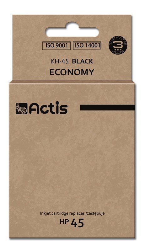 ACTIS Actis KH-45 Tusz (zamiennik HP 45 51645A; Standard; 44 ml; czarny)