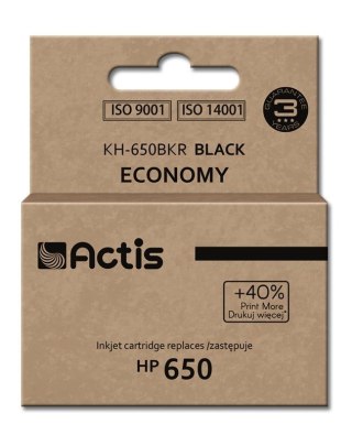 ACTIS Actis KH-650BKR Tusz (zamiennik HP 650 CZ101AE; Standard; 15 ml; czarny)