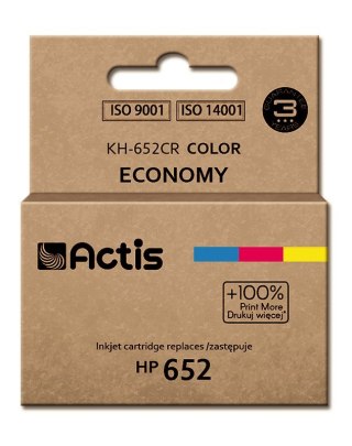 ACTIS Actis KH-652CR Tusz (zamiennik HP 652 F6V24AE; Standard; 15 ml; kolor)
