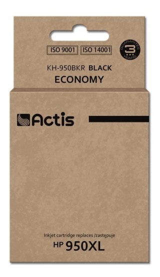 ACTIS Actis KH-950BKR Tusz (zamiennik HP 950XL CN045AE; Standard; 80 ml; czarny)