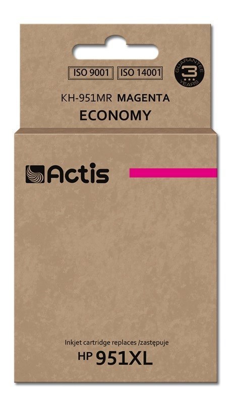 ACTIS Actis KH-951MR Tusz (zamiennik HP 951XL CN047AE; Standard; 25 ml; czerwony)