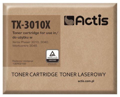 ACTIS Actis TX-3010X Toner (zamiennik Xerox 106R02182; Standard; 2300 stron; czarny)