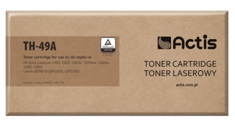ACTIS Actis TH-49A Toner (zamiennik HP 49A Q5949A, Canon CRG-708; Standard; 2500 stron; czarny)