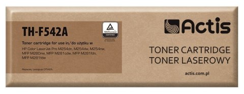ACTIS Actis TH-F542A Toner (zamiennik HP 203A HP203A CF542A; Standard; 1300 stron; żółty)