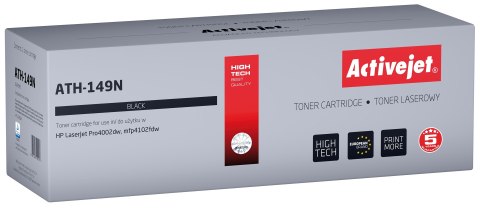 Activejet Activejet ATH-149N Toner (zamiennik HP 149A HP149A W1490A; Supreme; 2900 stron; czarny)