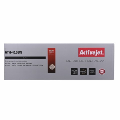 Activejet Activejet ATH-415BN Toner (zamiennik HP 415A W2030A; Supreme; 2400 stron; czarny) z chipem