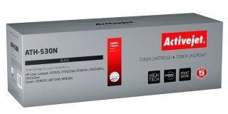 Activejet Activejet ATH-530N Toner (zamiennik HP 304A CC530A, Canon CRG-718B; Supreme; 3400 stron; czarny)