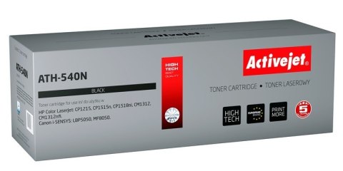 Activejet Activejet ATH-540N Toner (zamiennik HP 125A CB540A, Canon CRG-716B; Supreme; 2300 stron; czarny)