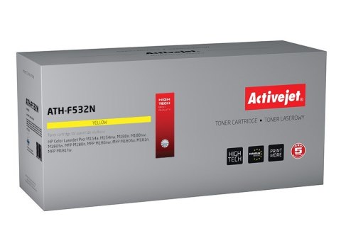 Activejet Activejet ATH-F532N Toner (zamiennik HP 205A CF532A; Supreme; 900 stron; żółty)