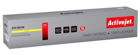 Activejet Activejet ATO-301YN Toner (zamiennik OKI 44973533; Supreme; 1500 stron; żółty)