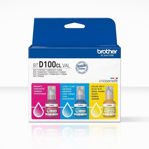 Brother BROTHER Tusz Multipack BTD100CLVAL=BT-D100CLVAL