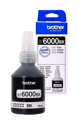 Brother Tusz Brother czarny BT6000BK=BT-6000BK, 6000 str.