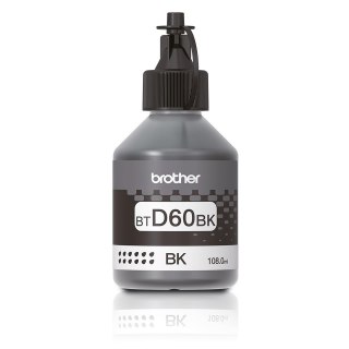 Brother Tusz Brother czarny BTD60BK=BTD-60BK, 6500 str.,108 ml