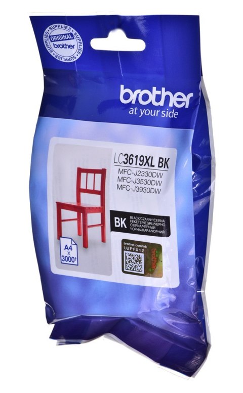 Brother Tusz Brother czarny LC3619XLBK=LC-3619XLBK, 3000 str.
