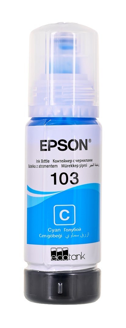 Epson Tusz Epson C13T00S24A (oryginał 103; 65 ml; niebieski)