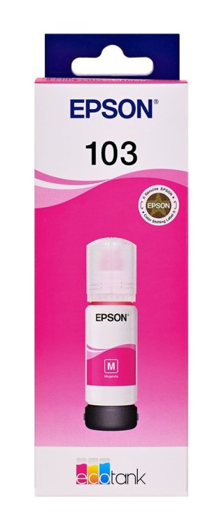 Epson Tusz Epson C13T00S34A (oryginał 103; 65 ml; czerwony)