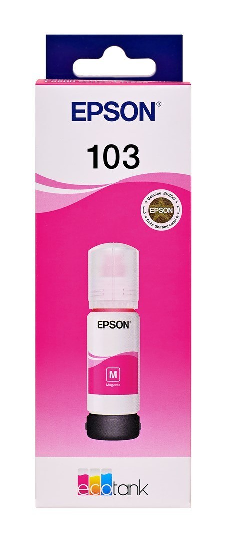 Epson Tusz Epson C13T00S34A (oryginał 103; 65 ml; czerwony)