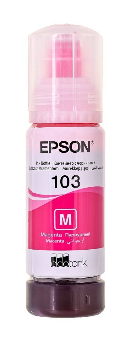 Epson Tusz Epson C13T00S34A (oryginał 103; 65 ml; czerwony)