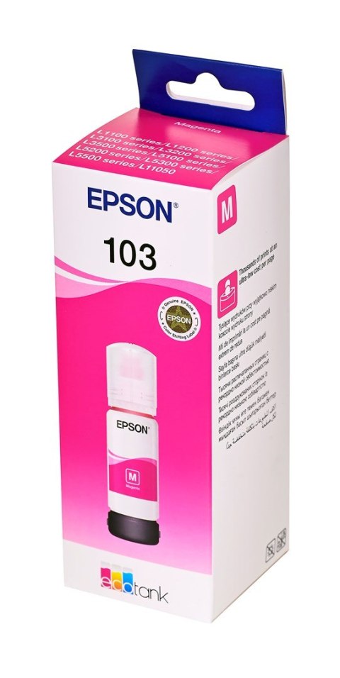Epson Tusz Epson C13T00S34A (oryginał 103; 65 ml; czerwony)