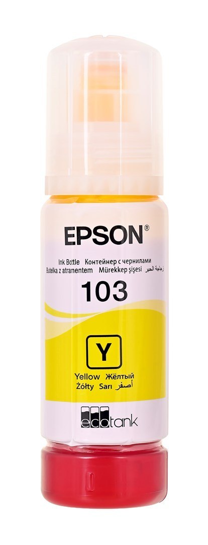 Epson Tusz Epson C13T00S44A (oryginał 103; 65 ml; żółty)
