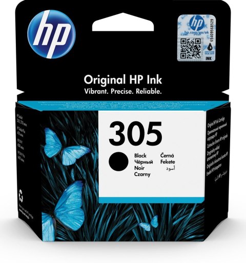 Hewlett-Packard Tusz HP czarny HP 305, HP305=3YM61AE, 120 str.