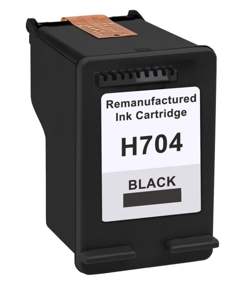 Superbulk SUPERBULK B-H704Bk tusz czarny do drukarki HP (zamiennik HP 704 CN692AE) Standard