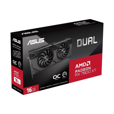 ASUS Karta graf. Asus Dual RX 7800 XT 16G
