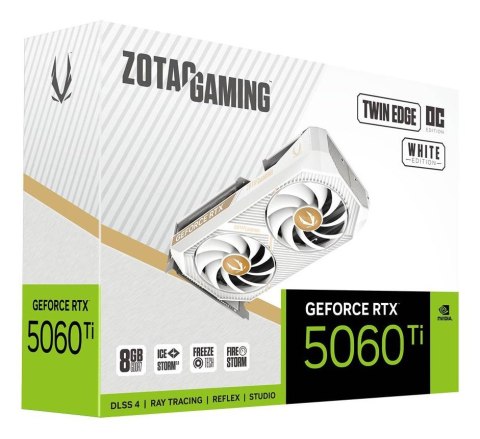 ZOTAC Karta graficzna ZOTAC RTX 5060Ti 8GB Twin Edge OC White