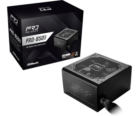 Asrock Zasilacz ASRock PRO-850B 850W 80 PLUS Bronze