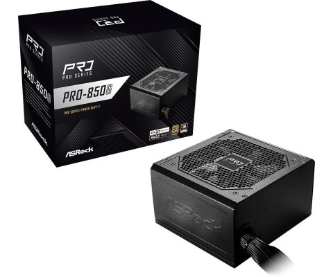 Asrock Zasilacz ASRock PRO-850G 850W 80 PLUS Gold
