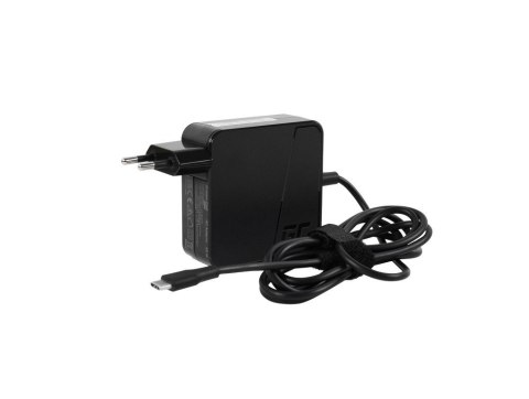 Green Cell GREEN CELL ZASILACZ / ŁADOWARKA USB-C 65W 5V-9V-12V-15V/3A, 20V/3.25A POWER DELIVERY (AD134PV2)