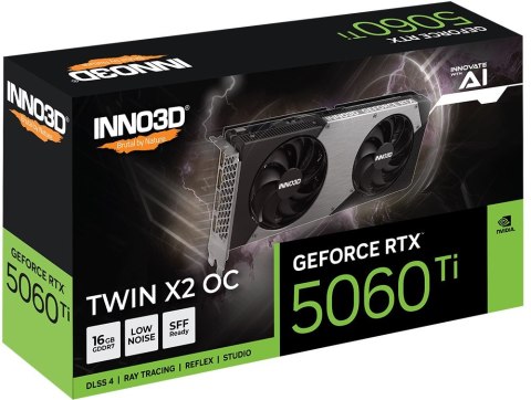 INNO3D Karta graficzna INNO3 RTX 5060 Ti Twin X2 OC 16 GB