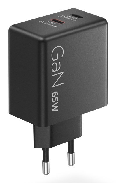 Lenovo Zasilacz Lenovo 65W GaN Dual USB-C (40AW065BEU)