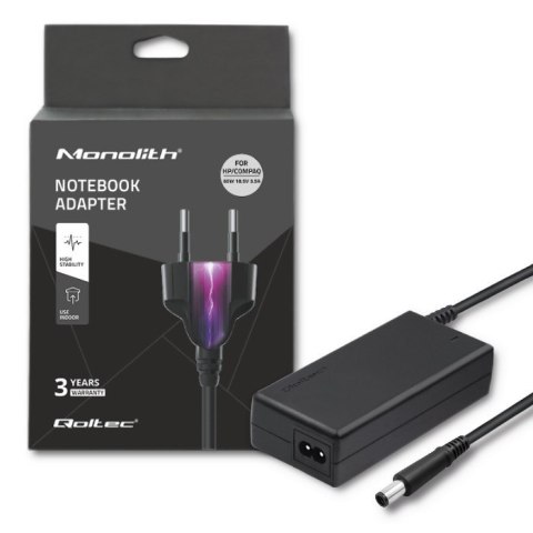 Qoltec Zasilacz Qoltec 50085.90W do notebooka DELL (19,5 V; 4,62 A; 90W; 7.4 mm x 5 mm)