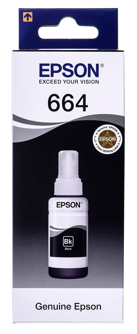 Epson Tusz Epson C13T66414A (oryginał ; 70 ml; czarny)