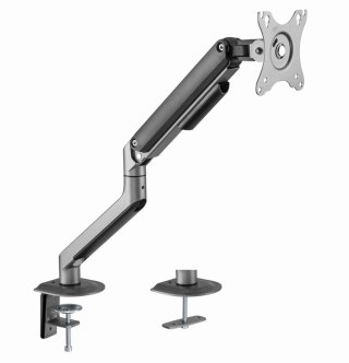 GEMBIRD GEMBIRD BIURKOWE REGULOWANE RAMIĘ/UCHWYT NA MONITOR 17-32, VESA 100X100MM, DO 9 KG, KOLOR SZARY