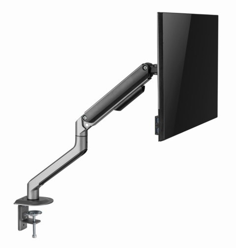 GEMBIRD GEMBIRD BIURKOWE REGULOWANE RAMIĘ/UCHWYT NA MONITOR 17-32, VESA 100X100MM, DO 9 KG, KOLOR SZARY