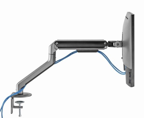 GEMBIRD GEMBIRD BIURKOWE REGULOWANE RAMIĘ/UCHWYT NA MONITOR 17-32, VESA 100X100MM, DO 9 KG, KOLOR SZARY