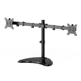 GEMBIRD GEMBIRD STOJAK BIURKOWY NA DWA MONITORY (REGULOWANY) 13"-32", DO 8 KG