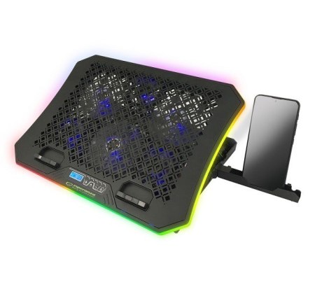 Esperanza ESPERANZA PODSTAWKA CHŁODZĄCA GAMING Z PODSTAWKĄ NA TELEFON RGB GALERNE EGC109