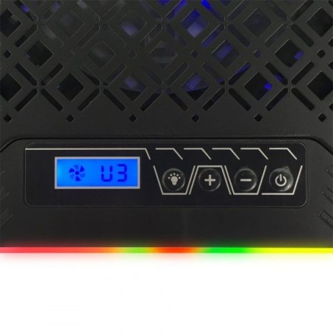 Esperanza ESPERANZA PODSTAWKA CHŁODZĄCA GAMING Z PODSTAWKĄ NA TELEFON RGB GALERNE EGC109