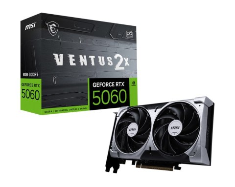MSI Karta graficzna MSI RTX 5060 8G VENTUS 2X OC