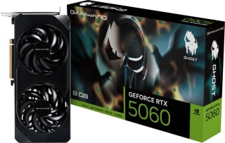 Karta graficzna Gainward GeForce RTX 5060 Ghost 8GB GDDR7 DLSS4 (NE75060019P1-GB2063B)