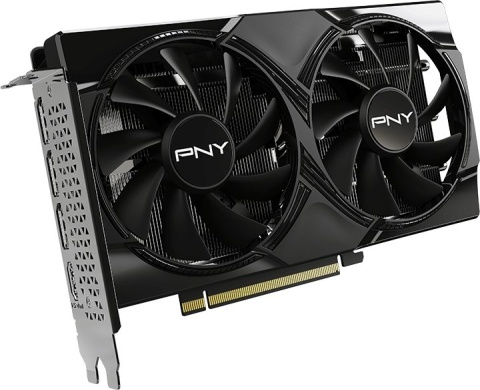 Karta graficzna PNY GeForce RTX 5060 Overclocked Dual Fan 8GB GDDR7 DLSS4 (VCG50608DFXPB1-O)