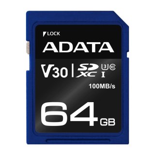 ADATA ADATA Premier Pro SDXC 64 GB Class 10 UHS-I/U3 V30
