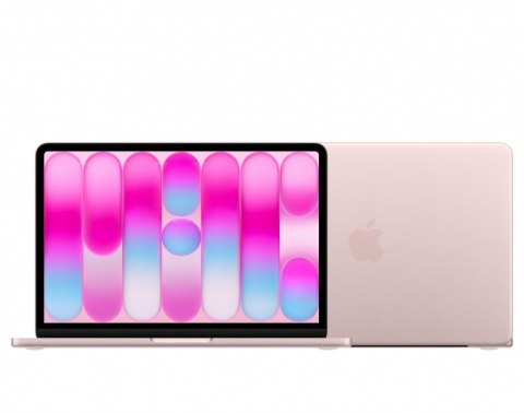 Apple MacBook Neo 13: A18 Pro 6/5, 8GB, 256GB SSD, bez zasilacza, US - Subtelny róż