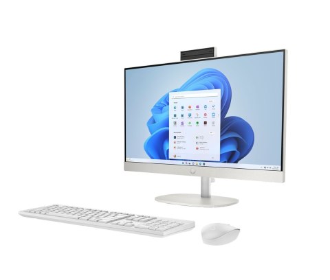 Hewlett-Packard HP AiO 24-cr0312nw Ryzen 5 7520 23.8" FHD IPS 250nits AG 16GB DDR5 SSD512 Radeon 610M Cam720p kB+Mouse Win11 Shell White 2Y